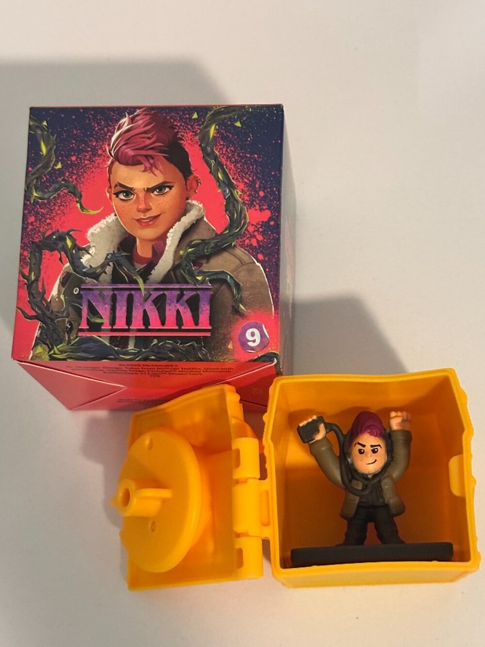 McDonald’s Happy Meal Stranger Things Tales From ’85 Toy – Nikki Collectible